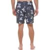 imageCalvin Klein Mens Standard Uv Protected Quick Dry Drawstring Patterned Swim TrunkGrey Aloha