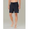 imageCalvin Klein Mens Standard Uv Protected Quick Dry Drawstring Patterned Swim TrunkNavy Monochrome