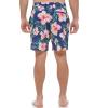 imageCalvin Klein Mens Standard Uv Protected Quick Dry Drawstring Patterned Swim TrunkNavyPink Aloha