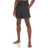 imageCalvin Klein Mens Standard Uv Protected Quick Dry Drawstring Patterned Swim TrunkNoir
