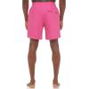 imageCalvin Klein Mens Standard Uv Protected Quick Dry Drawstring Patterned Swim TrunkPink Logo