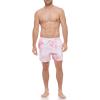 imageCalvin Klein Mens Standard Uv Protected Quick Dry Drawstring Patterned Swim TrunkPink Watercolor