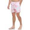 imageCalvin Klein Mens Standard Uv Protected Quick Dry Drawstring Patterned Swim TrunkPink Watercolor