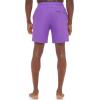 imageCalvin Klein Mens Standard Uv Protected Quick Dry Drawstring Patterned Swim TrunkPurple Logo