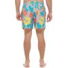 imageCalvin Klein Mens Standard Uv Protected Quick Dry Drawstring Patterned Swim TrunkTan Multi Aloha
