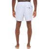 imageCalvin Klein Mens Standard Uv Protected Quick Dry Drawstring Patterned Swim TrunkWhite Monochrome