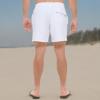 imageCalvin Klein Mens Standard Uv Protected Quick Dry Drawstring Patterned Swim TrunkWhite Pride