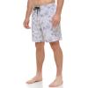 imageCalvin Klein Mens Standard Uv Protected Quick Dry Drawstring Patterned Swim TrunkWhite Watercolor
