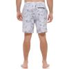 imageCalvin Klein Mens Standard Uv Protected Quick Dry Drawstring Patterned Swim TrunkWhite Watercolor