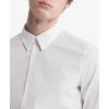 imageCalvin Klein Mens Stretch Cotton Monogram Logo Button Down ShirtBrilliant White