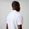 imageCalvin Klein Mens Stretch Pique Solid Tipped PoloBrilliant White