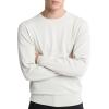 imageCalvin Klein Mens Supima Cotton Solid Monogram Logo SweaterChalk