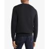 imageCalvin Klein Mens Supima Cotton Solid Monogram Logo SweaterClassic Black