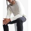imageCalvin Klein Mens Supima Cotton Solid Monogram Logo SweaterEgret