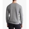 imageCalvin Klein Mens Supima Cotton Solid Monogram Logo SweaterGrey Heather
