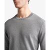 imageCalvin Klein Mens Supima Cotton Solid Monogram Logo SweaterGrey Heather
