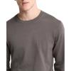imageCalvin Klein Mens Supima Cotton Solid Monogram Logo SweaterJuniper Mist