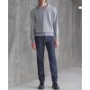 imageCalvin Klein Mens Supima Cotton Solid Monogram Logo SweaterMedium Grey Heather