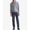 imageCalvin Klein Mens Supima Cotton Solid Monogram Logo SweaterMedium Grey Heather