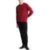 imageCalvin Klein Mens Supima Cotton Solid Monogram Logo SweaterSyrah