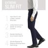 imageCalvin Klein Mens Tapered Slim Fit Stretch Dress Pants  Fitted Suit Pants for Men  UltraTapered Suit PantsNavy