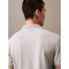 imageCalvin Klein Mens Tech Zip PoloHeroic Grey Hea
