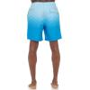 imageCalvin Klein Mens UV Protected Two Tone Logo Swim TrunkBlue Gradient