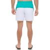 imageCalvin Klein Mens UV Protected Two Tone Logo Swim TrunkTurquoiseWhite