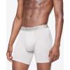 imageCalvin Klein Mens Ultra Soft Modern 3Pack Boxer BriefBlack  Blue Shadow  Grey Heather