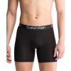 imageCalvin Klein Mens Ultra Soft Modern 3Pack Boxer BriefBlack  Troposphere  Hemisphere Blue