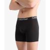 imageCalvin Klein Mens Ultra Soft Modern 3Pack Boxer BriefBlack  Troposphere  Hemisphere Blue