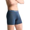 imageCalvin Klein Mens Ultra Soft Modern 3Pack Boxer BriefGrey Heather  Navy Stone  Mauve Wine