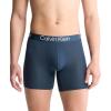 imageCalvin Klein Mens Ultra Soft Modern 3Pack Boxer BriefGrey Heather  Navy Stone  Mauve Wine