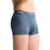 imageCalvin Klein Mens Ultra Soft Modern 3Pack TrunkBlack  Troposphere  Hemisphere Blue