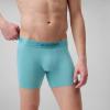 imageCalvin Klein Mens Ultra Soft Modern Modal 3Pack Boxer BriefGrey Heather  Chalk  Saltwater Aqua