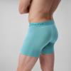 imageCalvin Klein Mens Ultra Soft Modern Modal 3Pack Boxer BriefGrey Heather  Chalk  Saltwater Aqua