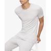 imageCalvin Klein Mens UltraSoft Modern Modal Lounge Crewneck TShirtGrey Heather