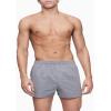 imageCalvin Klein Mens Underwear Cotton Classics 3Pack Woven BoxerGrey Multi