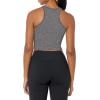 imageCalvin Klein Performance Womens Ribbed Crop TopBlack Heather