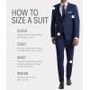 imageCalvin Klein Premium Skinny Fit Mens Suit Separates  Performance Stretch FabricBlue