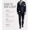 imageCalvin Klein Premium Skinny Fit Mens Suit Separates  Performance Stretch FabricNavy