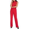 imageCalvin Klein StraightLeg Classic Business Casual Pants for WomenRed