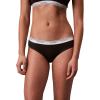 imageCalvin Klein Womens Balance Cotton Stretch Bikini Panties 3 PackBlackGrey HeatherFall Berry