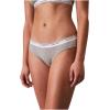 imageCalvin Klein Womens Balance Cotton Stretch Bikini Panties 3 PackShorelineGrey HeatherScorched Denim
