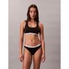 imageCalvin Klein Womens Carousel Bikini PantyBlackCedarWhite With Ck Hearts