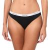 imageCalvin Klein Womens Carousel Bikini PantyBlackWhiteNymphs Thigh