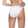 imageCalvin Klein Womens Carousel Bikini PantyMellow OrangeWhiteRainer Stripegrey Heather