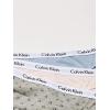 imageCalvin Klein Womens Carousel Bikini PantyNymphs ThighBlue FogAllover Mini Ckgrey Heather