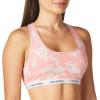 imageCalvin Klein Womens Carousel Logo BraletteMorongo Clouds  Tickled Pink