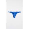 imageCalvin Klein Womens Carousel Logo Cotton Stretch Thong Panties 3 PackBlackWhiteStellar